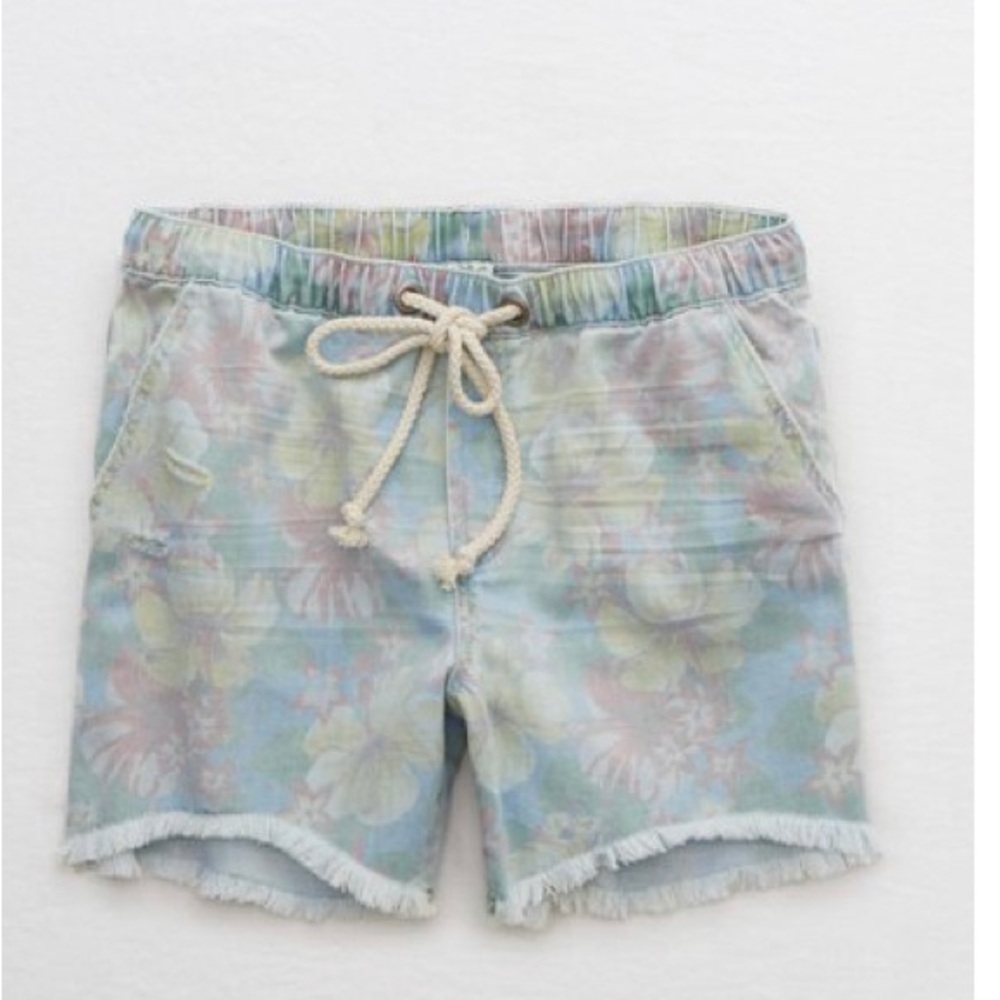 Aerie Denim Boyfriend Shorts